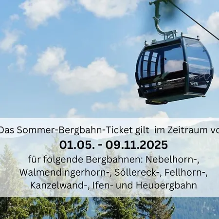 Bergfex Falkenberg 202 Mit Sommer-bergbahnticket Apartment Oberstdorf