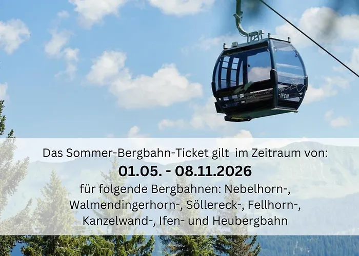 Bergfex Falkenberg 202 Mit Sommer-bergbahnticket Appartement Oberstdorf
